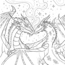 Fourth Wing: The Official Coloring & Sticker Book