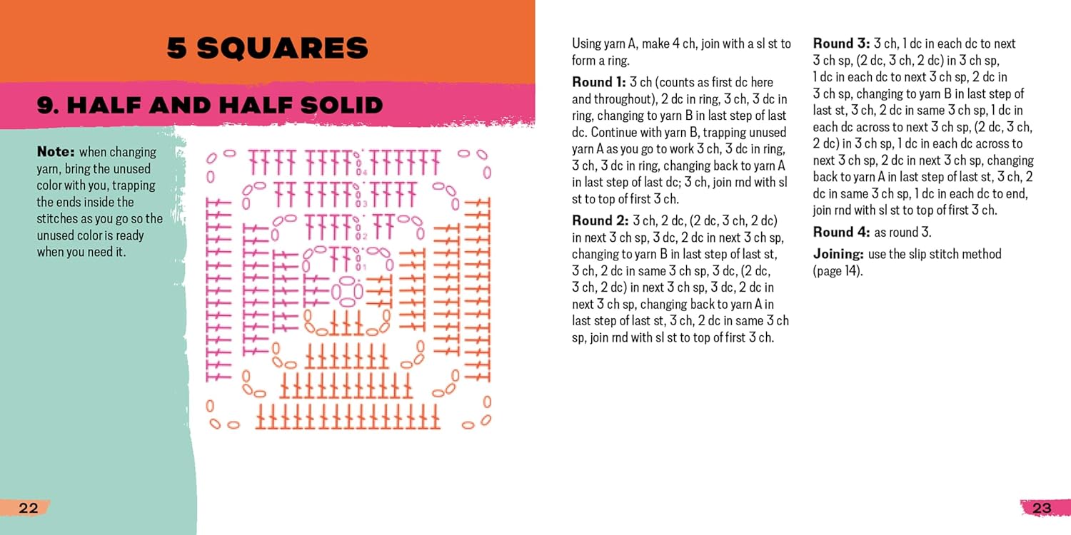 The Granny Square Card Deck™: 50 mix and match designs