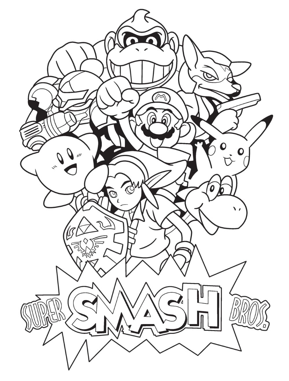 The History of Video Games: A Coloring Book