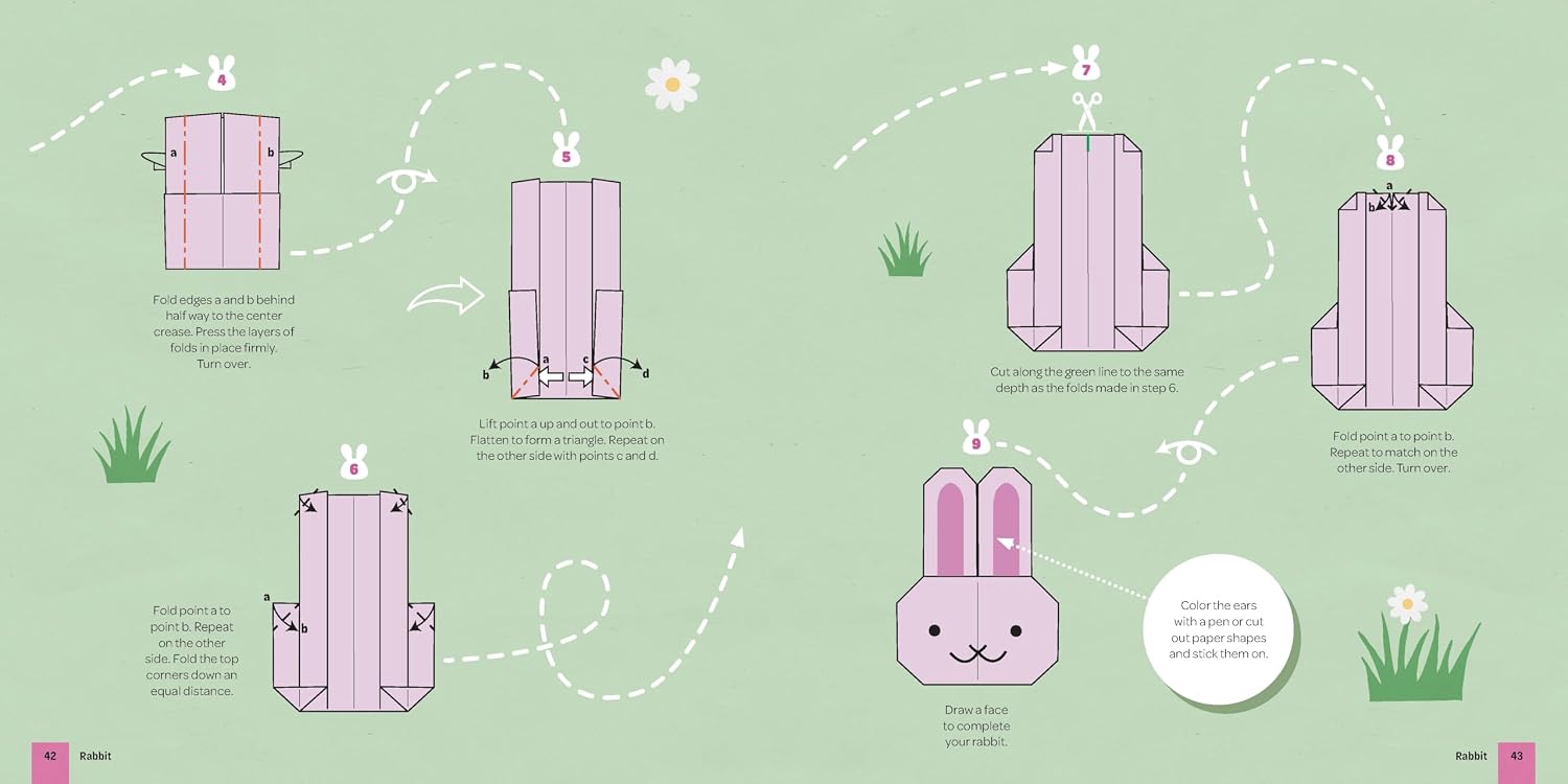 Easy Origami Kawaii: 400 pages ready to fold with 10 step-by-step tutorials