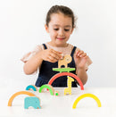Wild Rainbow Wooden Balancing Toy, Multicoloured