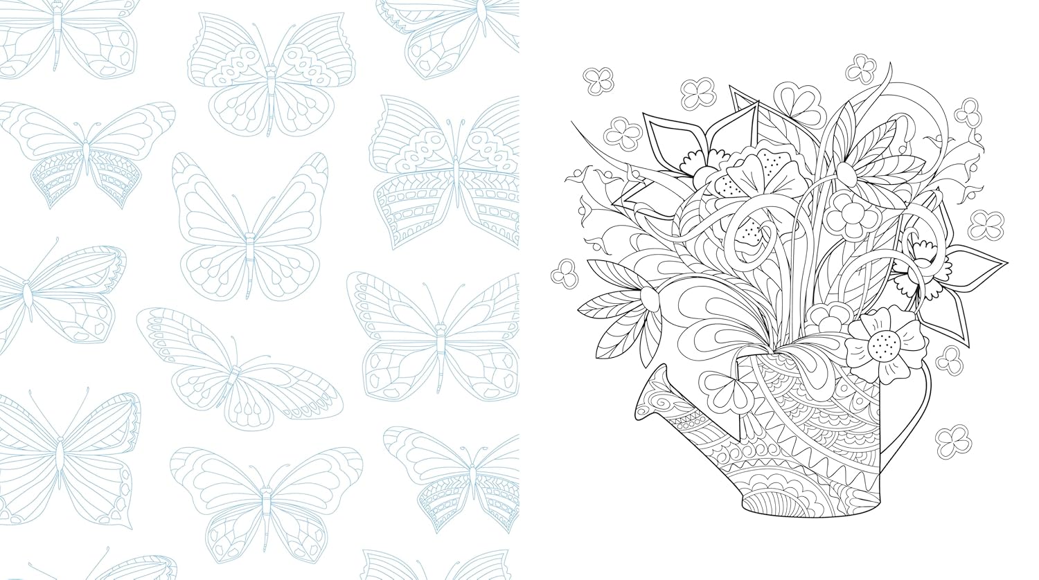 Spring is Here! A Coloring Book: Color the Season of Beautiful Blooms and Beginnings - Over 100 Pages to Color