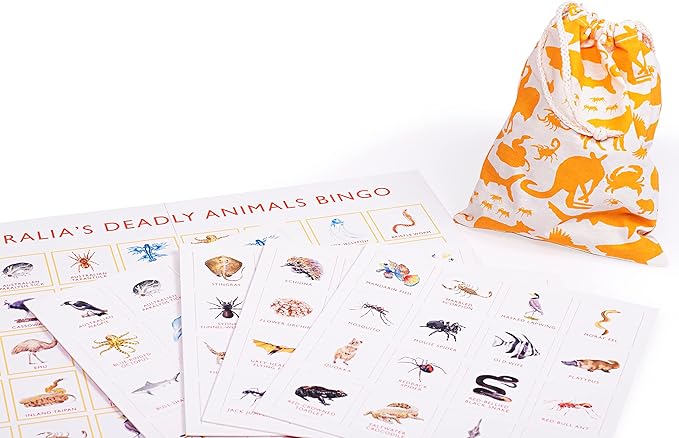 Australia's Deadly Animals Bingo: And Other Dangerous Creatures from Down Under