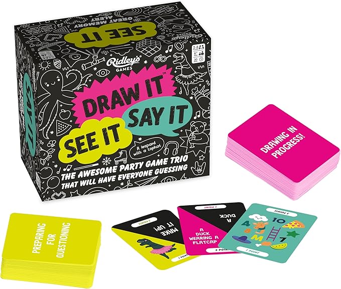 Draw It, See It, Say It Game