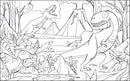 Dinosaurs: Coloring Book