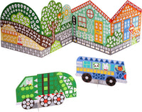 On The Move Mosaic Sticker Activity