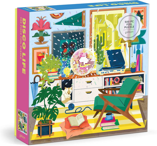 Disco Life 500 Piece Foil Puzzle