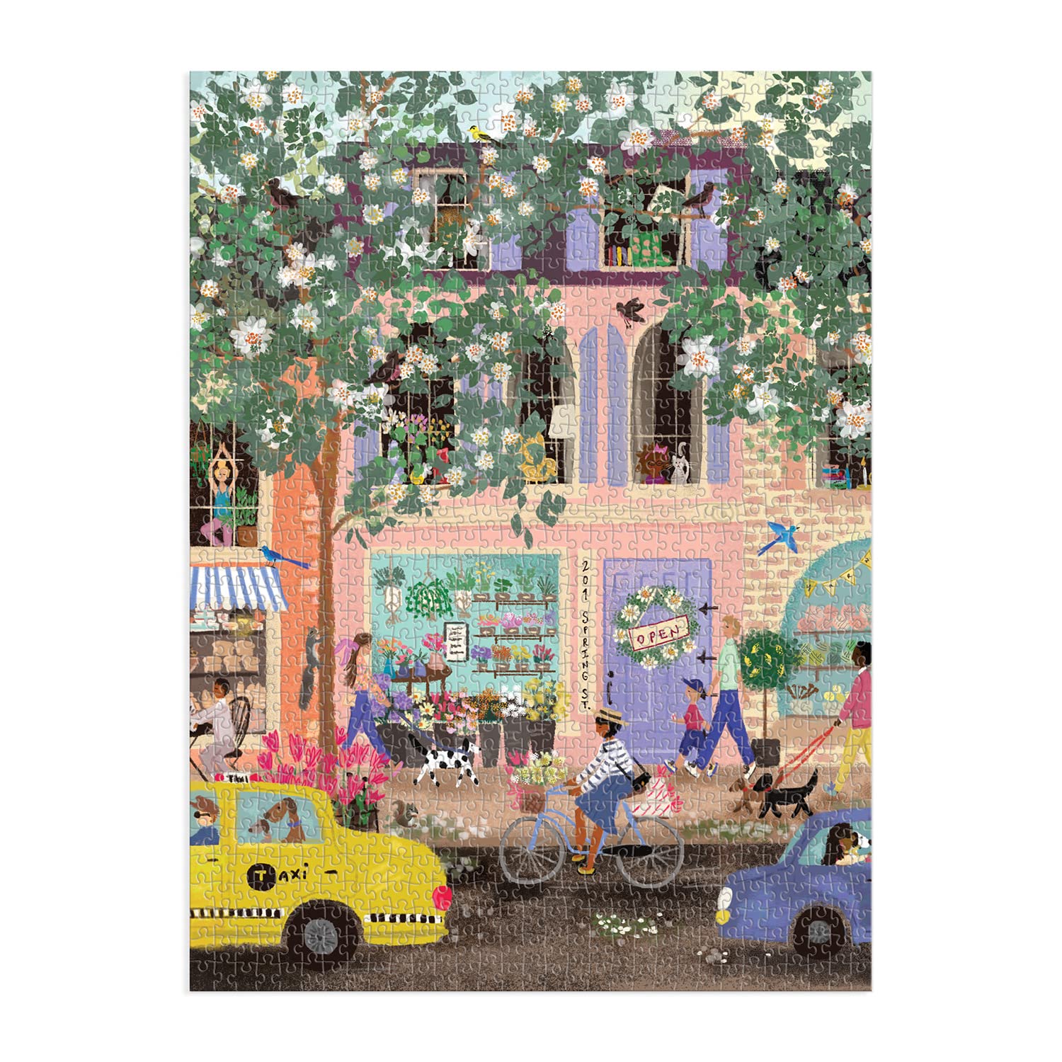 Spring Street 1000 pc Puzzle 1000 piece Puzzle