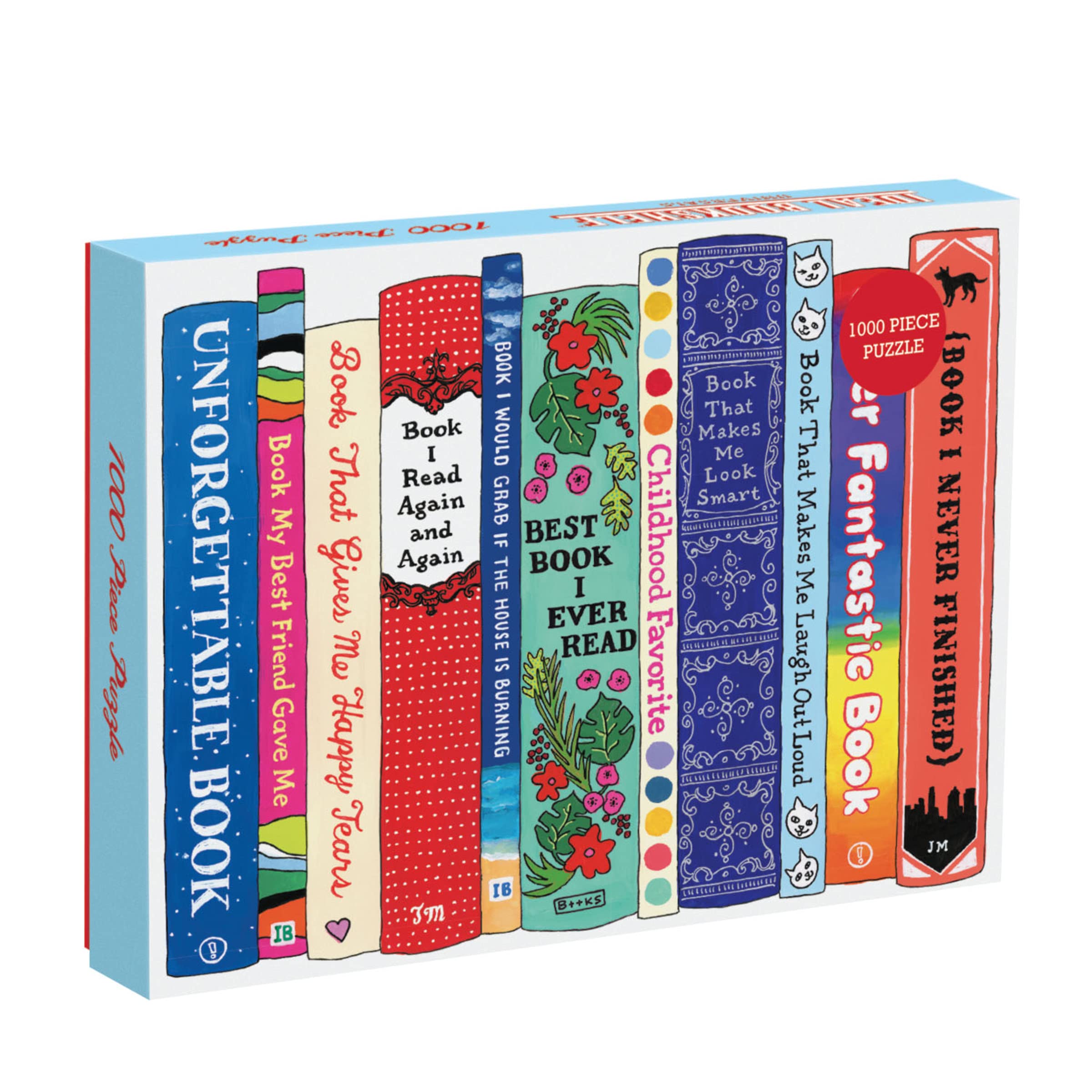 Ideal Bookshelf 1000 Piece Puzzle
