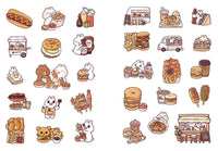 Cozy Food: A Cute 'n' Cozy Little Sticker Book