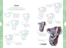 10 Step Drawing: Cute Animals: Draw over 50 adorable animals in 10 easy steps
