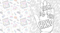 Best of the '90s Coloring Book