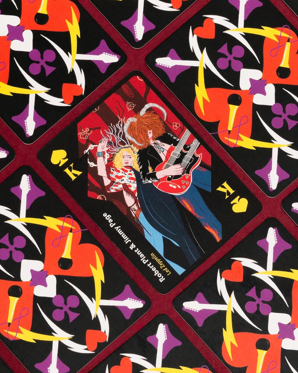 Rock Gods & Goddesses: Book and Playing Cards
