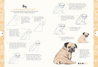 10 Step Drawing: Dogs: Draw over 50 delightful dogs in 10 easy steps