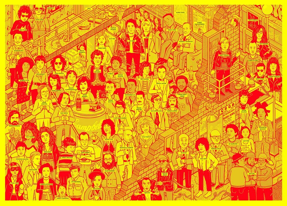 Warhol’s World 1000 Piece Puzzle