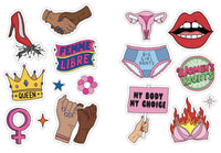 Stickers Against the Patriarchy: A Little Sticker Book
