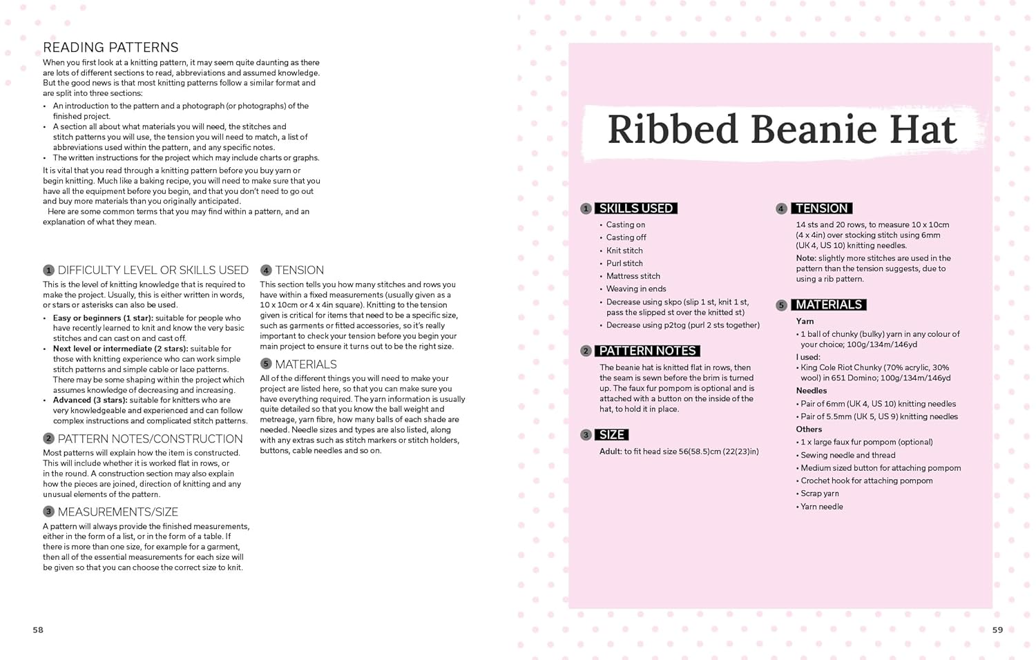 The Beginner's Guide to Knitting: Easy techniques and 8 fun projects