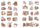 Cozy Moments: A Cute 'n' Cozy Little Sticker Book