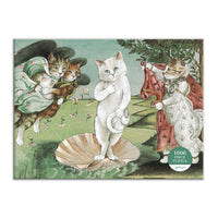 Birth of Venus Meowsterpiece of Western Art Puzzle: 1000 Pieces
