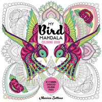 My Bird Mandala Coloring Book: 30 Stunning, Oversized Coloring Pages