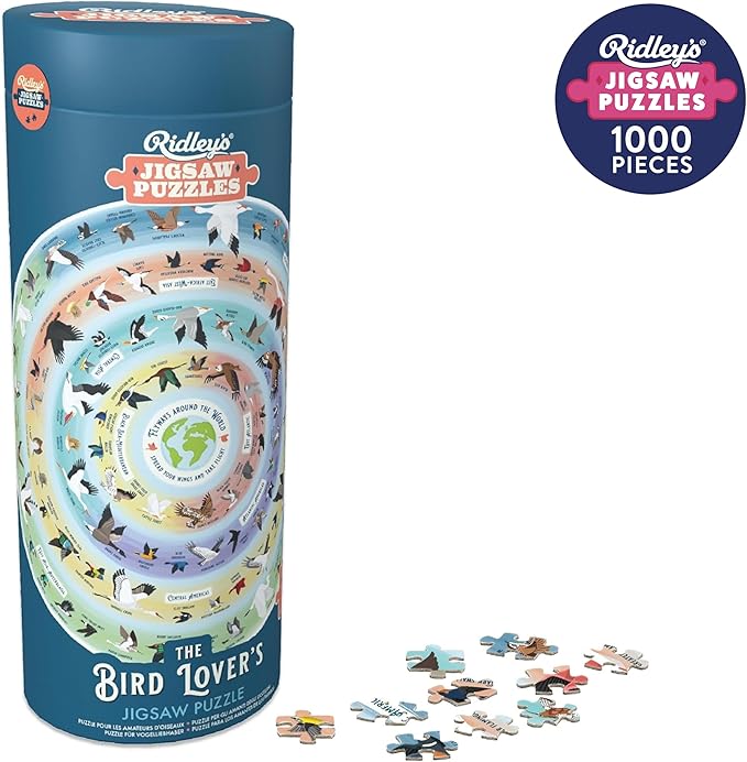 Bird Lover's 1000-Piece Jigsaw Puzzle