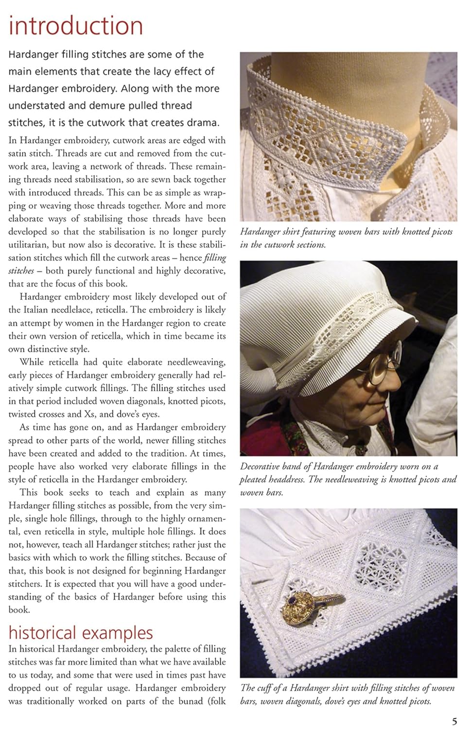 Hardanger Filling Stitches: A step-by-step handbook