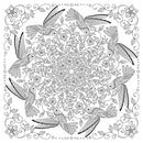 My Bird Mandala Coloring Book: 30 Stunning, Oversized Coloring Pages