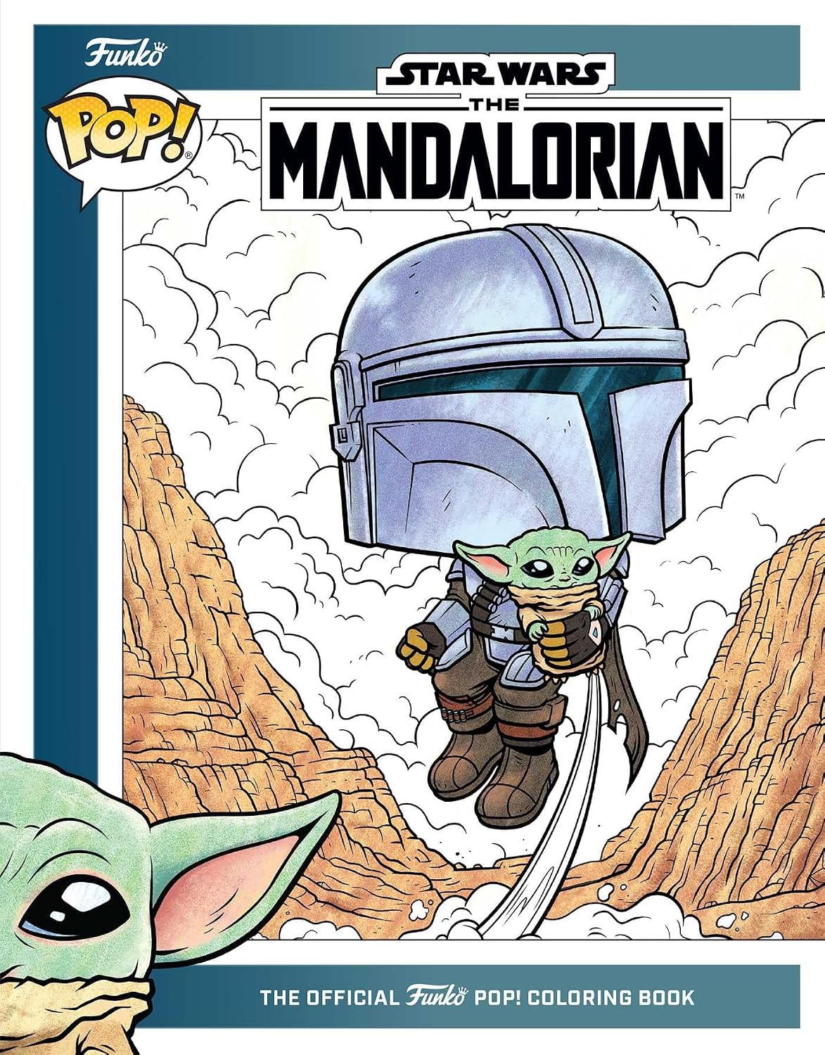 Star Wars: The Mandalorian: The Official Funko POP! Coloring Book