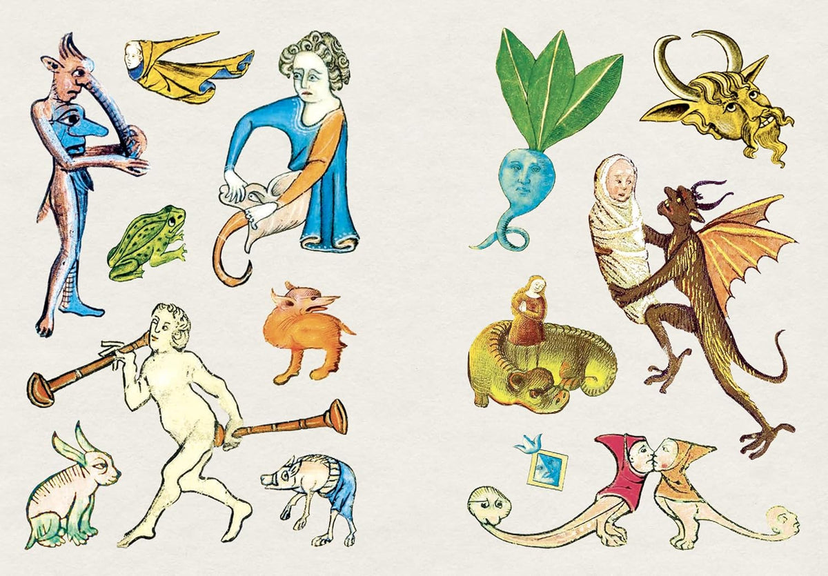 Crazy Medieval Dudes: A Little Sticker Book