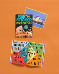 Paint by Sticker: Architecture: Re-create 12 Historic Structures One Sticker at a Time!