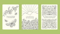 Johanna Basford's Notes from Nature: 30 Affirmation Cards to Colour