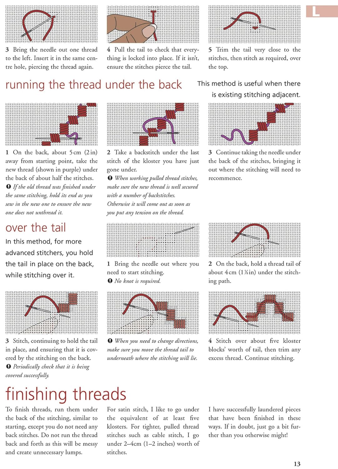 Hardanger Filling Stitches: A step-by-step handbook
