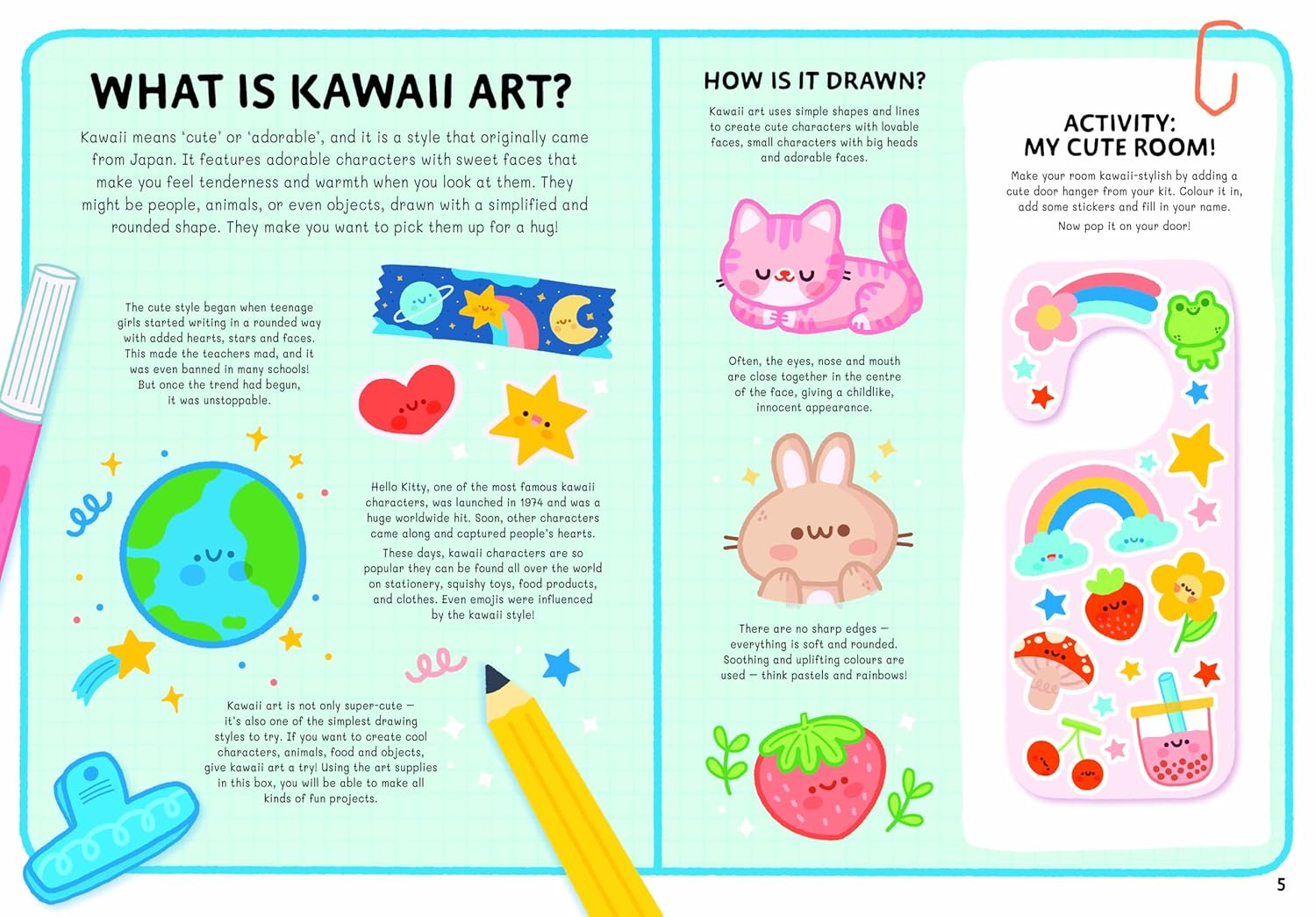 Make Art: Kawaii: 20+ Fun Drawing Activities and Projects