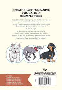 10 Step Drawing: Dogs: Draw over 50 delightful dogs in 10 easy steps