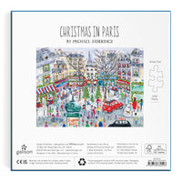 Michael Storrings Christmas In Paris 1000 Piece Foil Puzzle