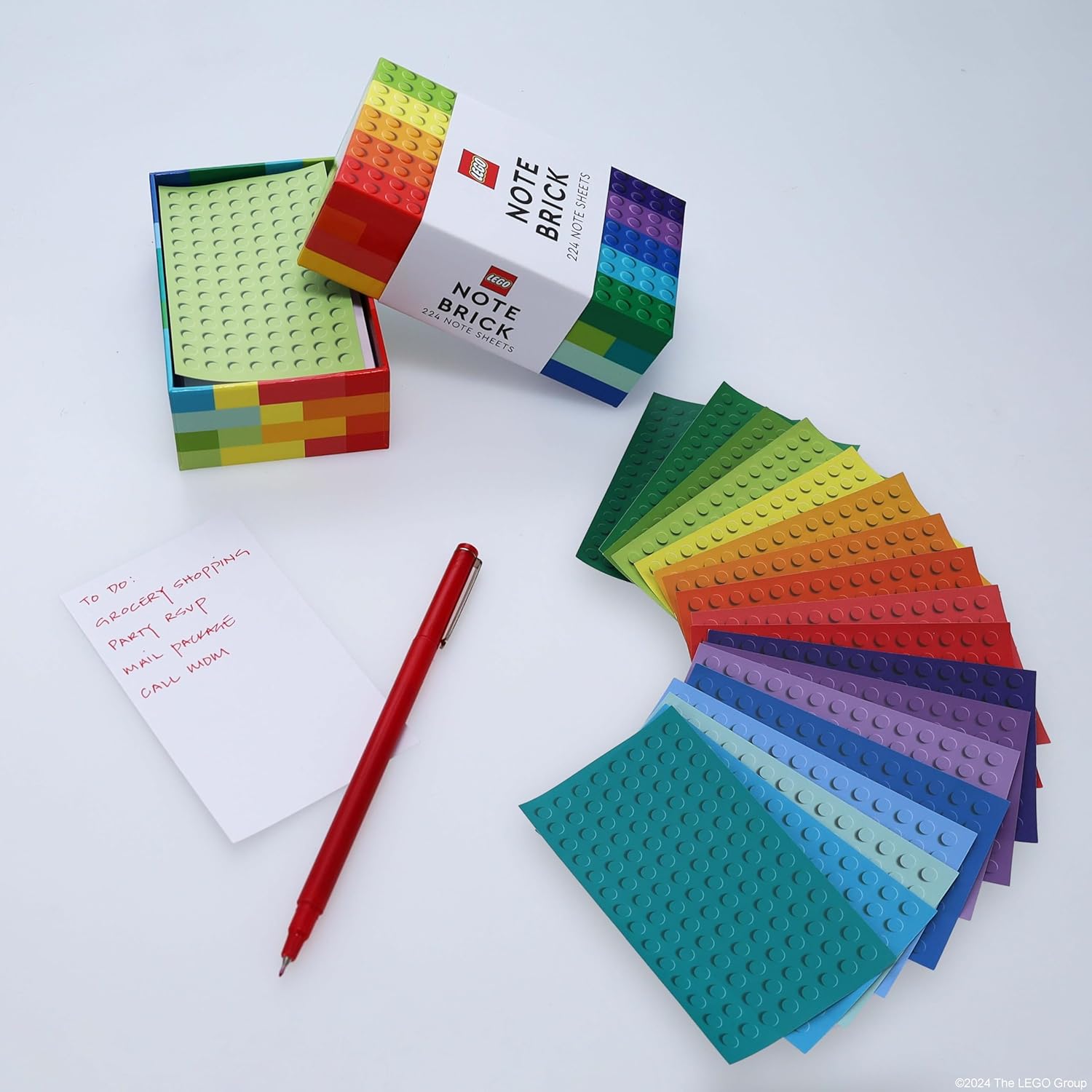 Lego Note Brick Multicolor