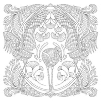 My Bird Mandala Coloring Book: 30 Stunning, Oversized Coloring Pages