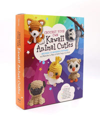 Crochet Your Own Kawaii Animal Cuties: Includes 12 Adorable Patterns and Materials to Make a Shiba Puppy and Sloth