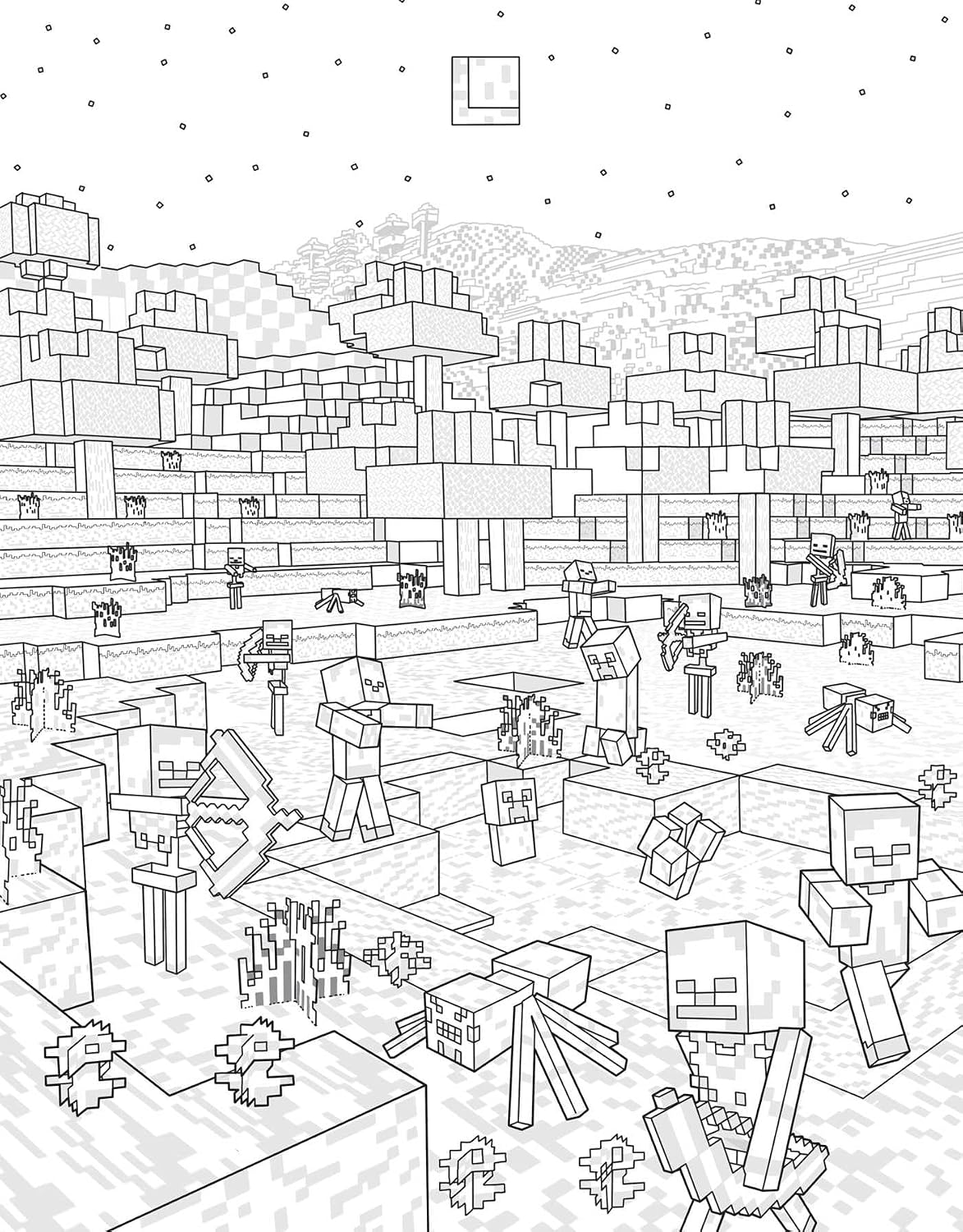 The Official Minecraft Colouring Book, Volume 2