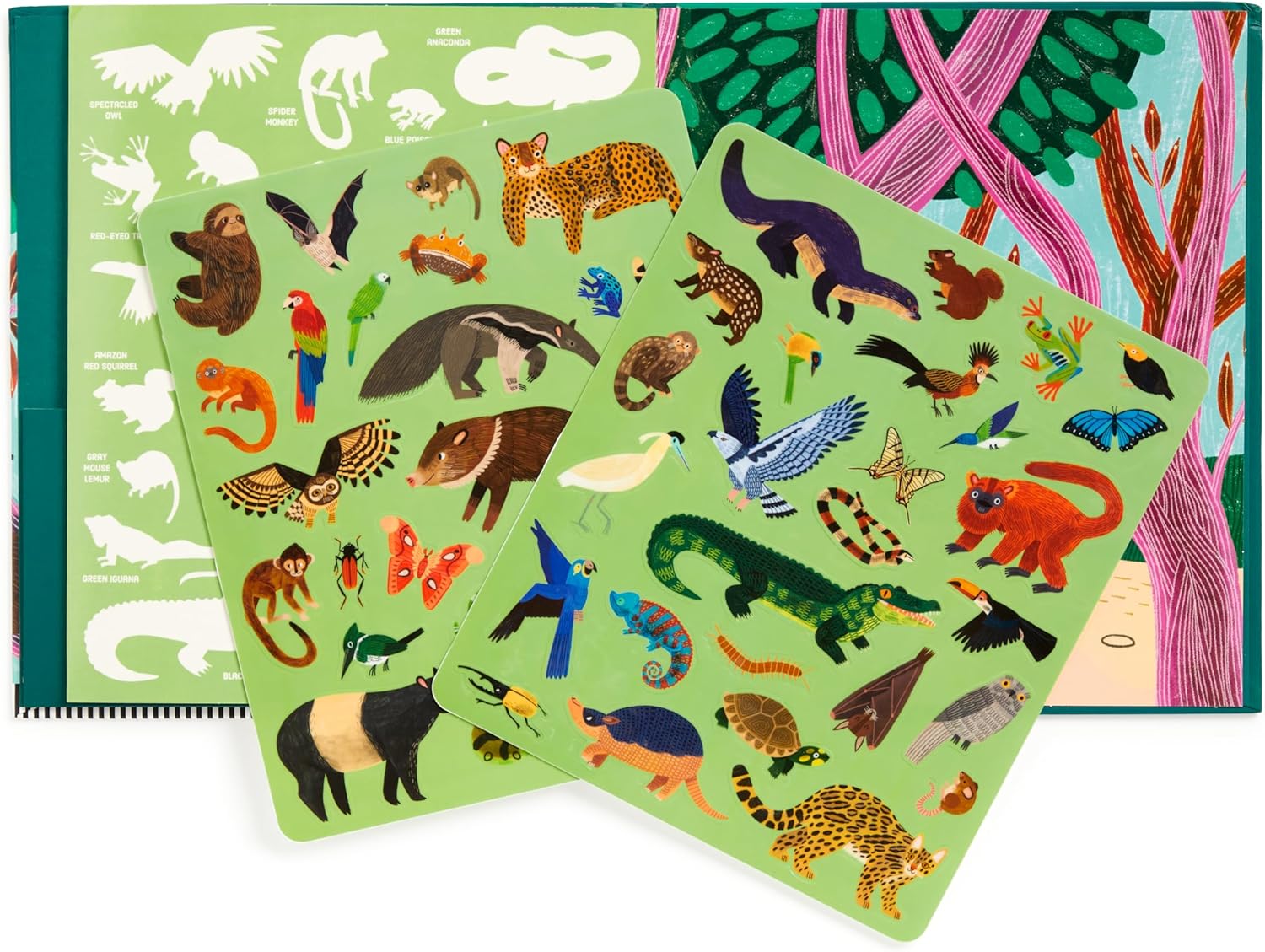 Rainforest Sticker Play Reusable Activity Set