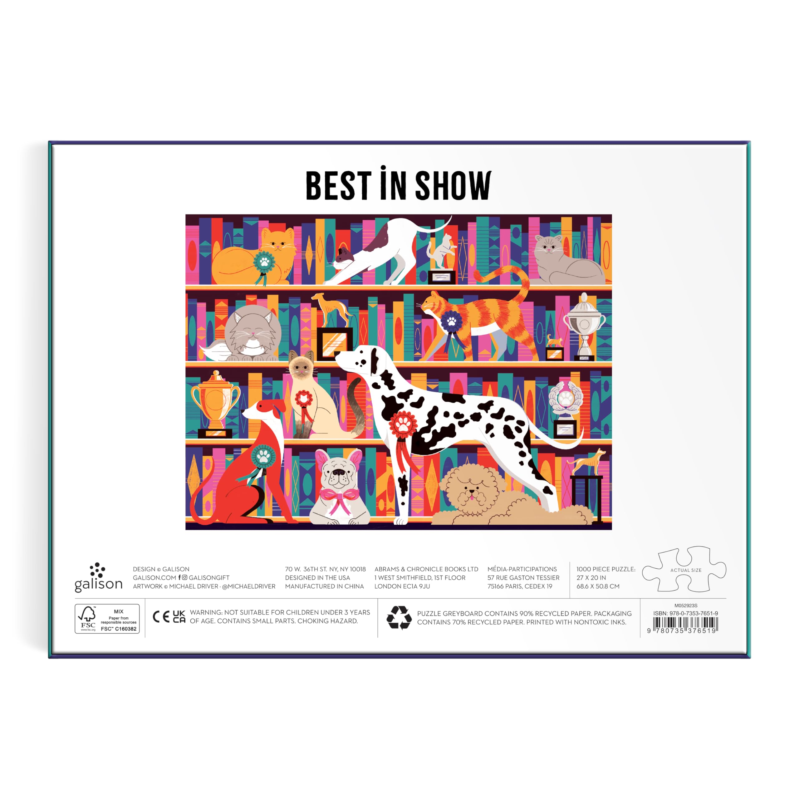 Best In Show 1000 Piece Puzzle