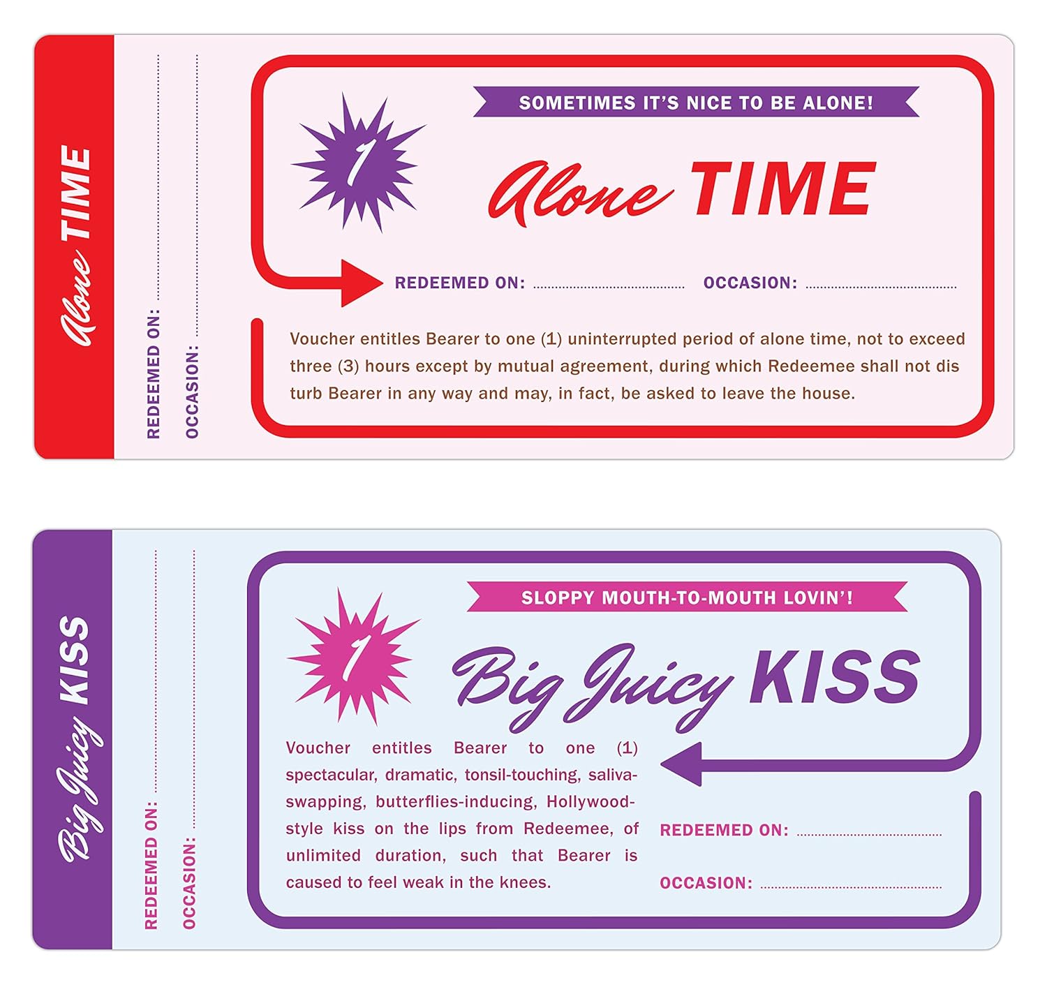 Vouchers for Lovers: It's the Gift That Gives 20 Times!