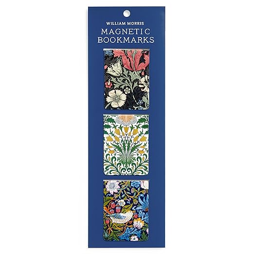 William Morris Magnetic Bookmarks