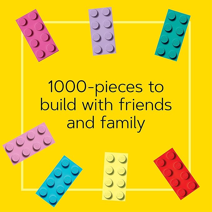 LEGO Minifigure Rainbow 1000-Piece Puzzle