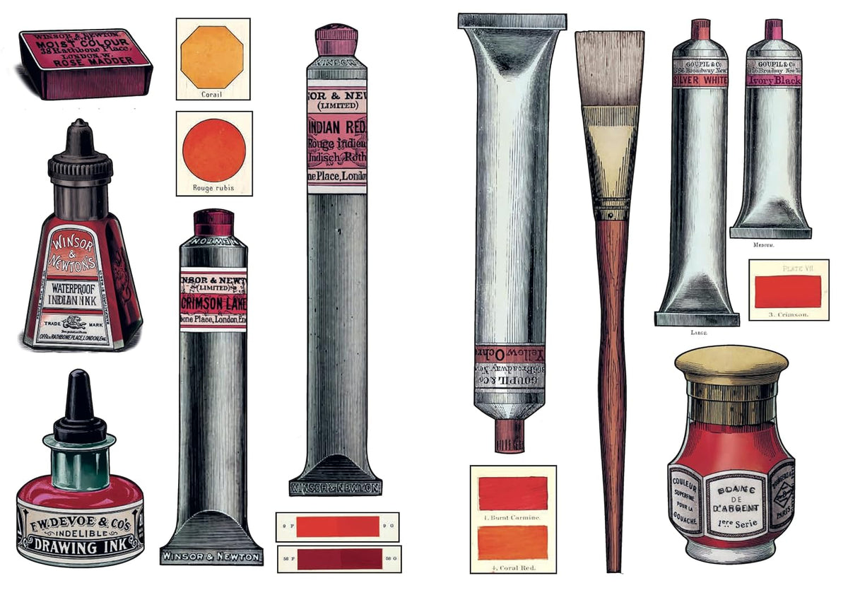 The Artist's Studio: A Little Sticker Book
