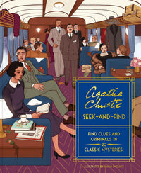 Agatha Christie Seek-and-Find: Find Clues and Criminals in 20 Classic Mysteries!