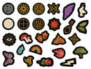 Charm Casting: Decode magickal symbols to reveal your destiny - Includes: casting board, 24 card charms, guidebook and bag