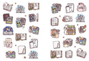 Cozy Books: A Cute 'n' Cozy Little Sticker Book
