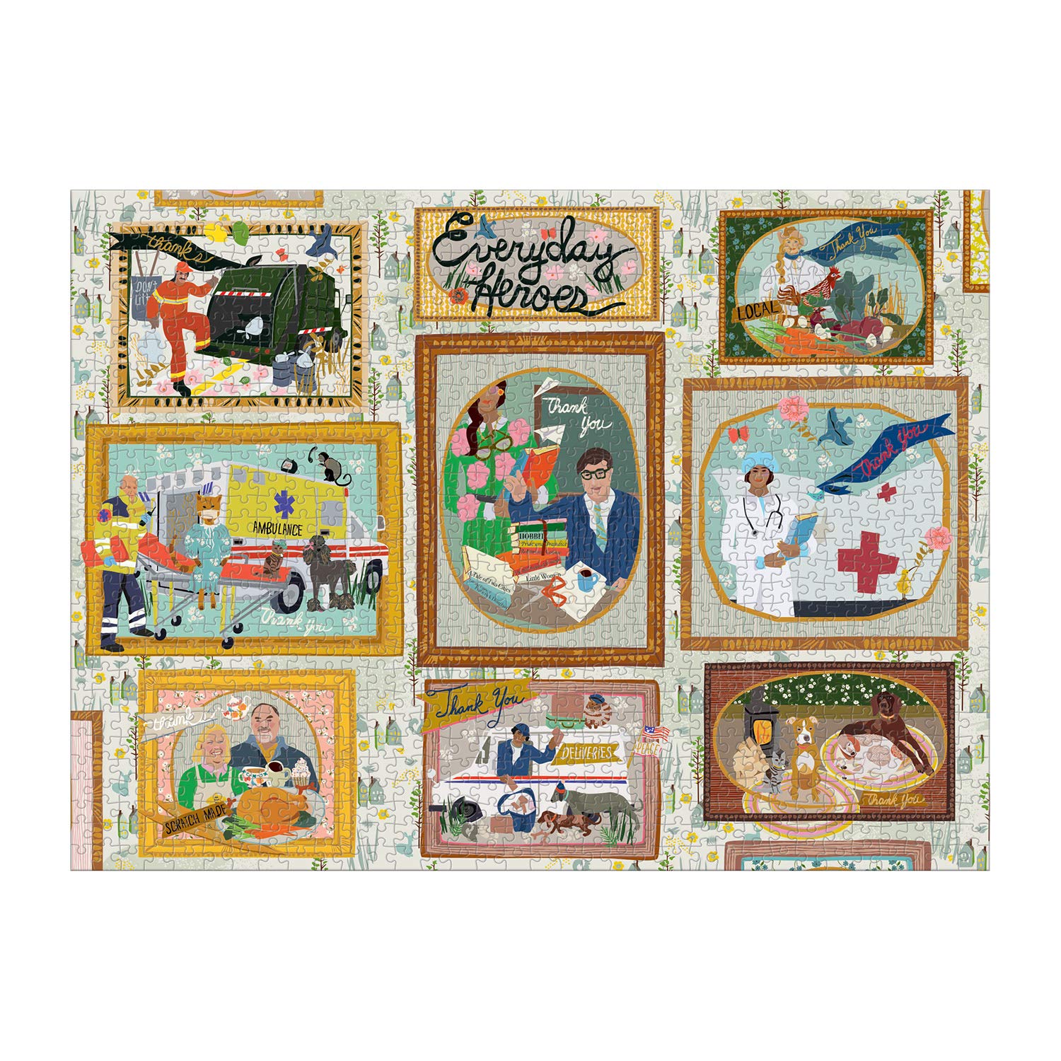 Everyday Heroes 1000 Piece Puzzle