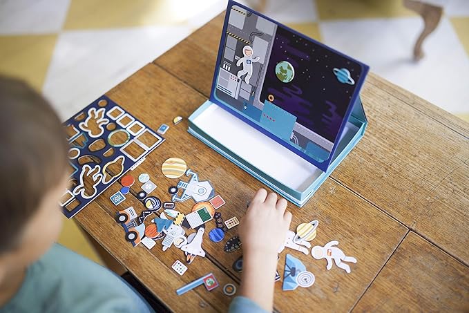 Outer Space Magnetic Play Scene